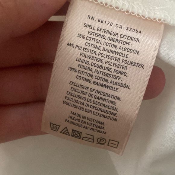 Anthropologie Cream Mini Dress - Picture 4 of 7